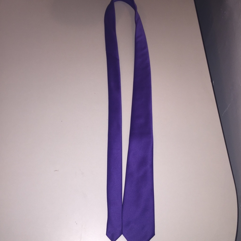 Retro Paris Purple Necktie